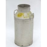 Aluminium Milk churn CONDITION: Please Note -  we do not make reference to the condition of lots