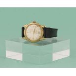 montre bracelet d'homme Oméga automatic Seamaster Calendar avec guichet de date à 6h
, boîte en or