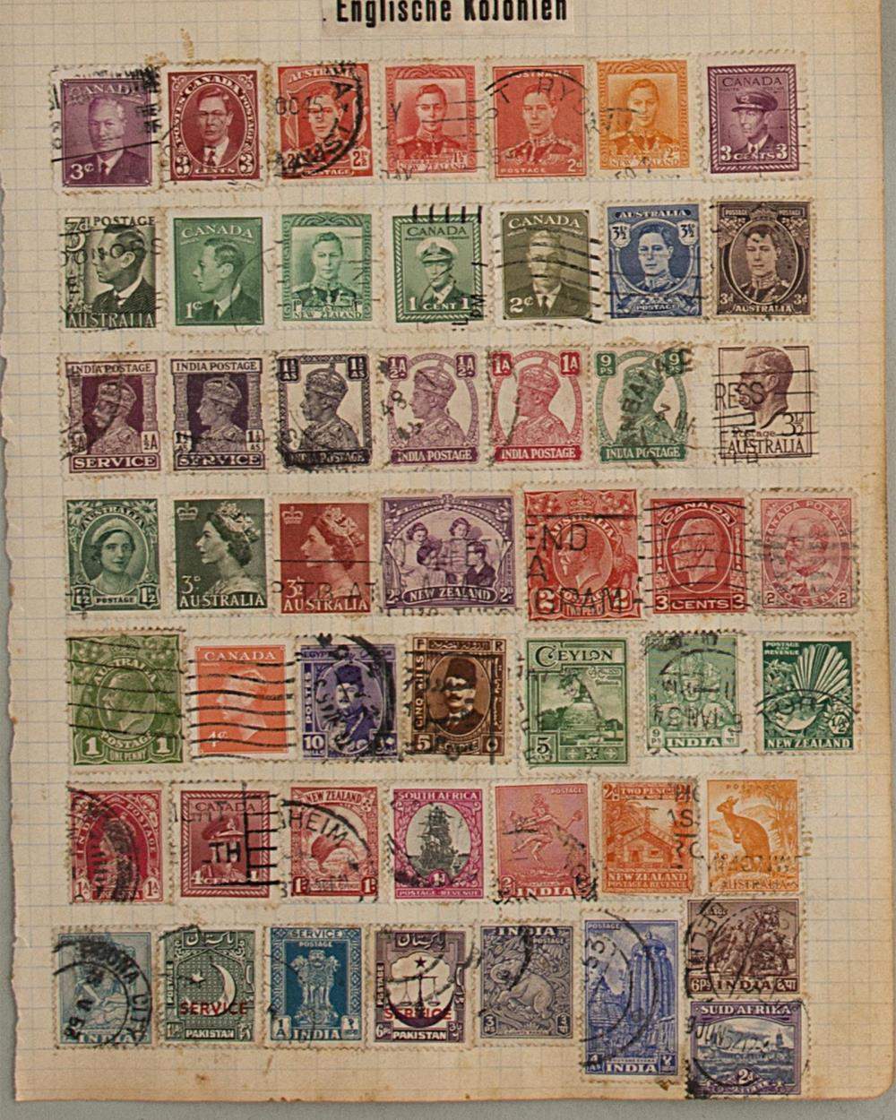 lot de timbres des colonies
petit lot de timbres comprenant:
Colonies anglaises: Indes, Ceylon, - Image 4 of 7