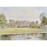 *  MacDonald (Tom). Sudeley Castle, watercolour over pencil, signed and titled, 49.5 x 69.5cm (19.