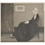 * Whistler (James Abbott MacNeill, 1834-1903). Arrangement in Grey and Black: Portrait of the
