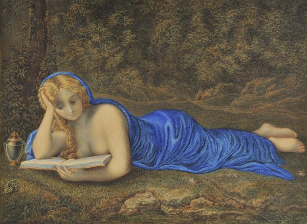 * After Antonio Allegri Correggio (circa 1489-1534). Saint Mary Magdalene Reading in a Landscape,