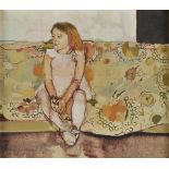 * Turpin (Louis, 1947-). Chloe, oil on canvas, 24 x 27.5cm (9.5 x 11ins), framed -1