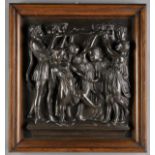 * Barbedienne (Ferdinand, 1810-1892). Trumpeters and Young Girls Dancing, bronze relief, after one