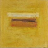 * Davies (Ashley, 1964-). Yellow and White, after Rothko, 1994, oil on canvas, signed and dated to