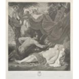 * Green (Valentine, 1739-1813). Antiope, sleeping, surprized by Jupiter in the form of a Satyr,