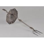 * Arts & Crafts Movement. A steel toasting fork by Ernest Gimson (1864-1919), circa 1900, with