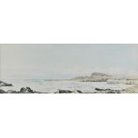 * Cambier (Pierre Eugene, 1914-2000). Panoramic French Coastal Scene, watercolour on wove paper,