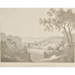 Gage (Thomas, 1780-1820). Spithead from the Road to Wootton Bridge, Isle of Wight, 1806, grisaille