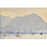 * Hong Kong. Harbour Scene, early 20th century, watercolour on board, 33 x 49cm (13 x 19.25ins)