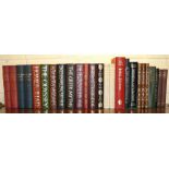 Folio Society publications, including The Life of Samuel Johnson by James Boswell, 2 volumes,