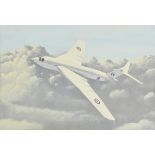 *Vowles (Les). Handley Page Victor in Flight, watercolour and gouache, signed and dated 1993 lower