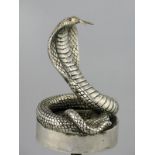 *Coiled Cobra Mascot, of the type made by Augustine & Emile Lejeune in the 1920s, this example
