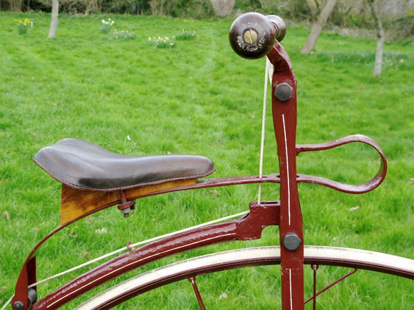 *A circa 1873 Smith Starley & Co. ‘Ariel’ Ordinary Bicycle featuring Starley and Hillman’s patent - Image 5 of 6