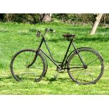 *Lea Francis Lady’s Bicycle, having a 23-inch frame with signs of its original black enamel