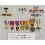 *Gallantry. A collection of medals and badges to American Special Forces Officer 1st Lieutenant J.W.