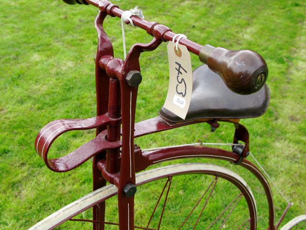 *A circa 1873 Smith Starley & Co. ‘Ariel’ Ordinary Bicycle featuring Starley and Hillman’s patent - Image 6 of 6