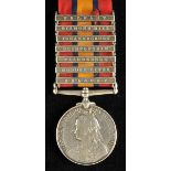 *Campaign Medal. Queen’s South Africa 1899-1902, seven clasps, Belmont, Modder River, Paardeberg,