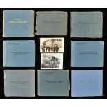 Logbooks. A good continuous run of eight Civil Aviation logbooks relating to the Commercial