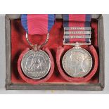 *Campaign Medals. Pair to Corporal W. Buckley, 2nd Yorkshire West Riding Regiment. Waterloo 1815 (