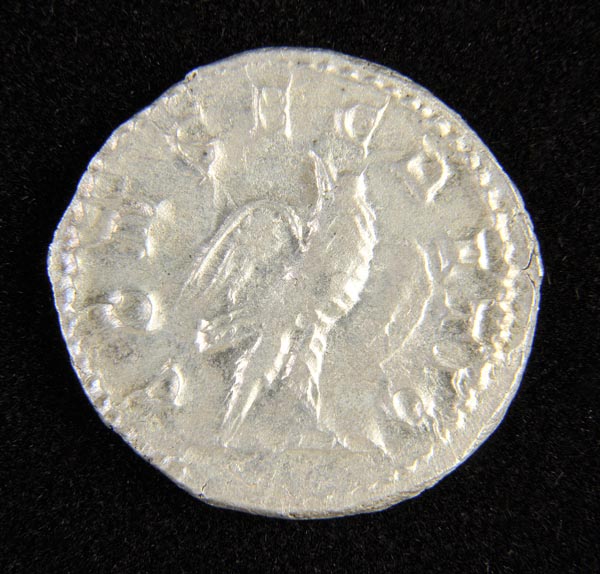 *Vespasian (69-79 AD). Commemorative silver antoninianus issued under Trajan Decius, Milan 250 - 1 - Image 2 of 2