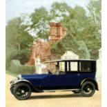 Napier Motor-Carriages 1923. A quarto cord-tied brochure, 32 pp. and with buff-coloured card