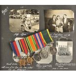 *WWII Medals. A group of five to Private G.H. Palmer, Royal Artillery Later Oxfordshire &