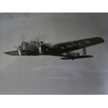 *Brown (Charles E.). A group of 124 mounted gelatin silver print photographs of aircraft, circa