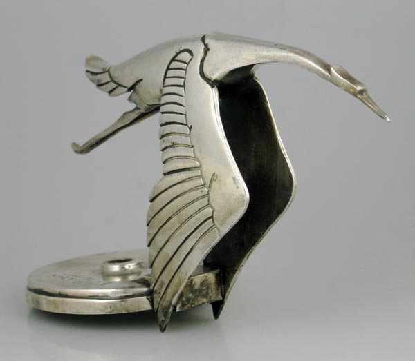 Hispano-Suiza - ‘Cigogne’ Mascot, dating from the 1920s, it possesses good detail and old-style