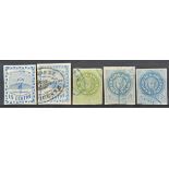 *Argentina 1858-60 Confederation Issue. A study collection on pages, incl. 1858 mint or unused to