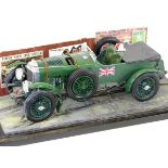 *Bentley 4 1/2 Litre Supercharged. A Pocher 1:8 Scale plastic kit, well-constructed, with much