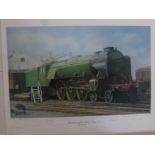 *Locomotive Prints. Gardner (Maurice),  ‘Silver Link’, colour print, signed in pencil by 22