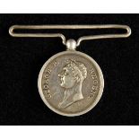 *Campaign Medal. Waterloo 1815, dress miniature with long straight suspension bar, obverse with some