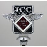*Junior Car Club Badge, numbered J1578, fully refurbished, with correct colour enamels and good