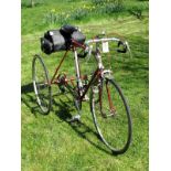 *An H. R. Morris Tricycle. With a frame number of H510, it possesses its hand-cut head-badge,