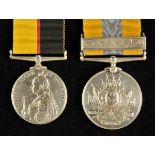 *Campaign Medals. Pair: Private W.G. Sheeran, Lincolnshire Regiment, Queen’s Sudan 1896-98 (2468