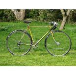 *A 1957 Raleigh  ‘Record Ace Moderne’. A classic lightweight with its original flamboyant gold
