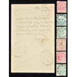 *Cape of Good Hope Postmarks Collection. A very good range of cancellations displayed on stamps