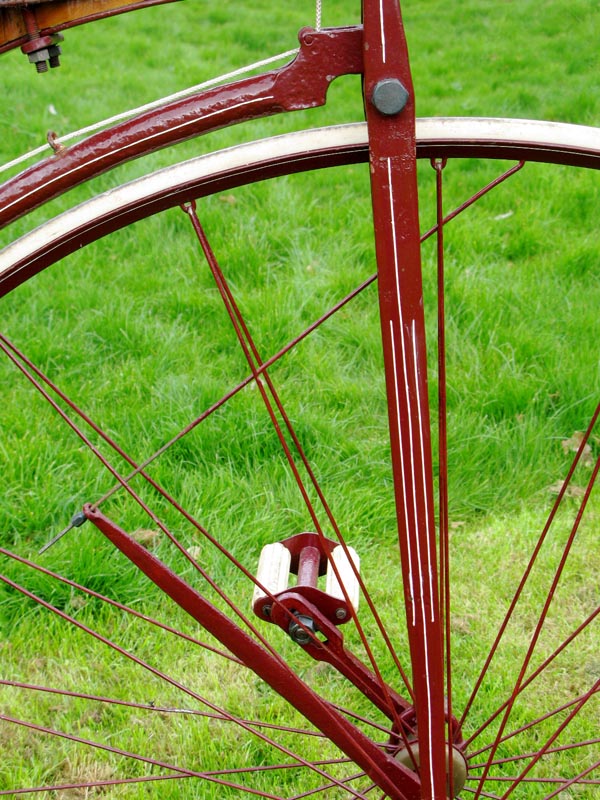 *A circa 1873 Smith Starley & Co. ‘Ariel’ Ordinary Bicycle featuring Starley and Hillman’s patent - Image 4 of 6