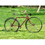 *A circa 1891 J. K. Starley & Co Ltd.  ‘Rover’ diamond-framed bicycle numbered 20751, having a 28-