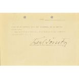 *Nuremberg Trials - Doenitz. Official autograph supplied by Doenitz for use at the Nuremberg Trials,
