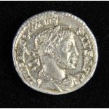 *Elagabalus (218-222 AD). Antoniniani (2), Rome, Reverse: SALVS ANTONINI AVG, Salus holding snake,