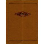 Frazer-Nash Light Cars for 1928. A 12 pp. quarto brochure with a mid-brown stapled card cover and