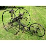 * ‘Quadrant No 10’ Tandem Tricycle by Lloyd Brothers. A highly original machine, circa 1886,