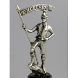 *Excelsior Motor Co., Car Mascot, dating from the 1920s, and offered to purchasers for mounting on