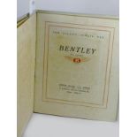 Bentley 3 1/2-Litre brochure for 1936, issued in October 1935, 28 pp. with tipped-in sepia images of