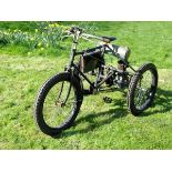 *A Motorised Tricycle. A restoration project, comprising a 1.75hp De Dion Bouton single-cylinder