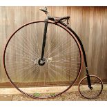 *A Spilane Family  ‘Whitney’ Ordinary Bicycle. A reproduction machine in good fettle, having a 54-