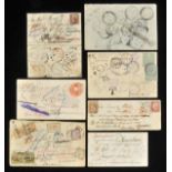 *Postal History - World Redirected Mail 1820s-1960s. An exceptional collection of covers and cards