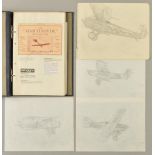 * Bridgman (Leonard). Original aircraft drawings and a small archive relating to aviation artist